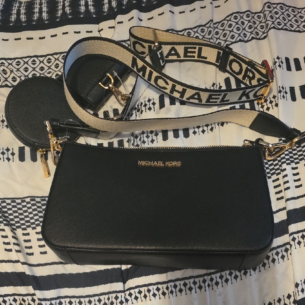 Michael Kors Black Crossbody Bag